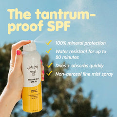 Tubby Todd Mineral Sunscreen Mist - SPF 50 - 6 fl oz: Whole Body, Zinc Oxide, Unscented