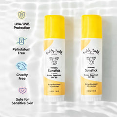Tubby Todd Mineral Sunscreen Stick - SPF 30 - 0.5oz